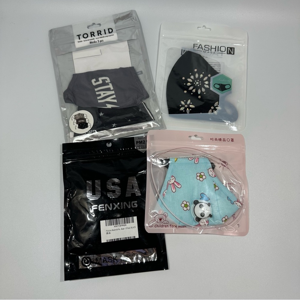 New Masks - Torrid & Other Fashion Brand Fabric Cloth Masks